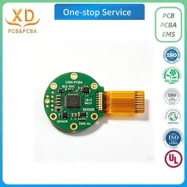 CGM PCBA Assembly &ndash; Continuous Glucose Monitor Medical PCBA-tillverkare